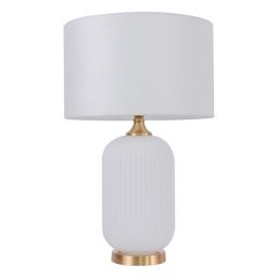 Light Prestige Tamiza lampa stołowa 1x15 W biała LP-1515/1T big white