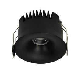 Light Prestige Zyra lampa do zabudowy 1x7 W czarna LP-1606/1RS BK