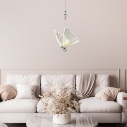 Light Prestige Mariposa lampa wisząca 1x8 W chrom LP17151PCH