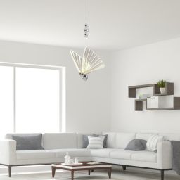 Light Prestige Mariposa lampa wisząca 1x8 W chrom LP17151PCH