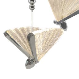 Light Prestige Mariposa lampa wisząca 3x24 W chrom LP17153PCH