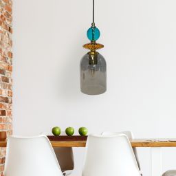 Light Prestige Tropea lampa wisząca 1x15 W przydymiona LP-2004/1PMSM