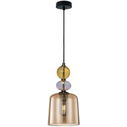 Light Prestige Tropea lampa wisząca 1x18 W bursztynowa LP-2004/1PS