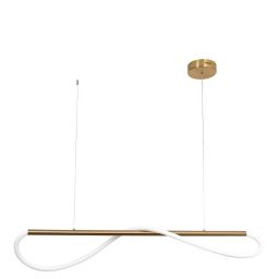 Light Prestige Meleca lampa wisząca 1x24 W złota LP-2345/1P S GD CCT