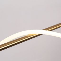 Light Prestige Meleca lampa wisząca 1x24 W złota LP-2345/1P S GD CCT