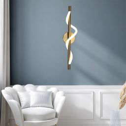 Light Prestige Meleca kinkiet 1x12 W złoty LP-2345/1W GD