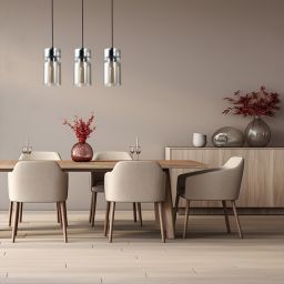 Light Prestige Nivio lampa wisząca 3x15 W przydymiona LP-2811/3L AM