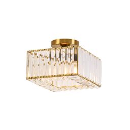 Light Prestige Vetro lampa podsufitowa 1x15 W złota LP-2910/1C GD square