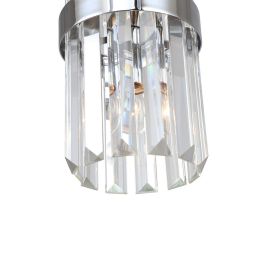 Light Prestige Vetro lampa wisząca 1x10 W chrom LP-2910/1P CH