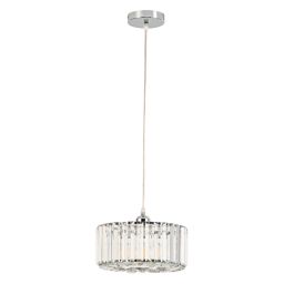 Light Prestige Vetro lampa wisząca 1x15 W chrom LP-2910/1P CH round