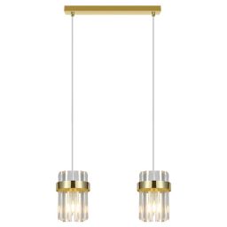 Light Prestige Vetro lampa wisząca 2x10 W złota LP-2910/2L GD