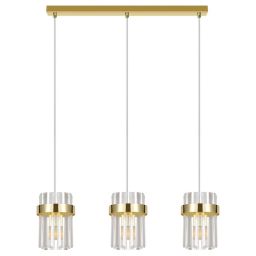 Light Prestige Vetro lampa wisząca 3x10 W złota LP-2910/3L GD