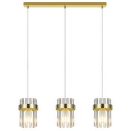 Light Prestige Vetro lampa wisząca 3x10 W złota LP-2910/3L GD