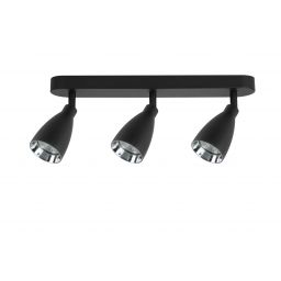 Light Prestige Campana lampa podsufitowa 3x8 W czarna LP-3103/3WS BK