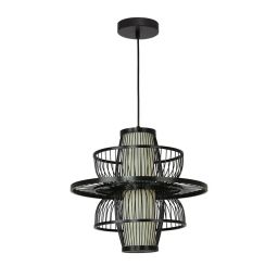 Light Prestige Astra lampa wisząca 1x15 W czarna LP-3110/1P BK