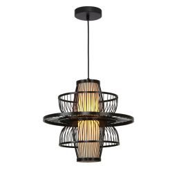 Light Prestige Astra lampa wisząca 1x15 W czarna LP-3110/1P BK