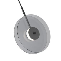 Light Prestige Casy lampa wisząca 1x6 W przydymiona LP-3176/1V SM