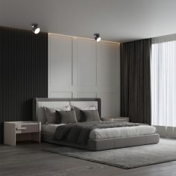 Light Prestige Kendal lampa podsufitowa 1x7 W czarna LP63311SMBKmovable