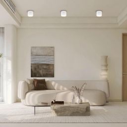 Light Prestige Kendal lampa podsufitowa 1x7 W biała LP63311SMR1WH