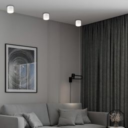 Light Prestige Kendal lampa podsufitowa 1x7 W biała LP63311SMR2WH