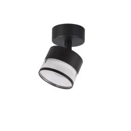 Light Prestige Kendal lampa podsufitowa 1x7 W czarna LP-6331/1WS TR/BK