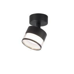Light Prestige Kendal lampa podsufitowa 1x7 W czarna LP-6331/1WS TR/BK