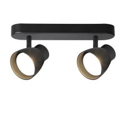 Light Prestige Dravo lampa podsufitowa 2x8 W czarna LP-9523/2WS BK