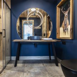 Light Prestige Mirror kinkiet 1x35W LED czarny LP-999/1WSBK