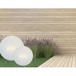 Light Prestige Gaja lampa stojąca zewnętrzna 1x60 W biała LP-JH-1095-500