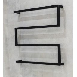 LaVita Trynidad wieszak na ręcznik 60x56 cm czarny mat