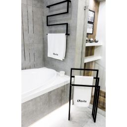 LaVita Seram wieszak stojący czarny