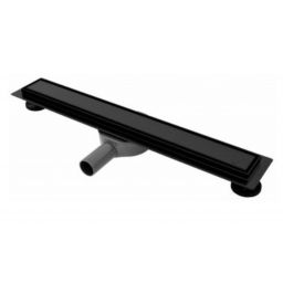 LaVita Plate Black odpływ prysznicowy 80 cm liniowy czarny