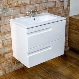 LaVita Floryda 50 szafka 50x39,5 cm podumywalkowa wisząca biała