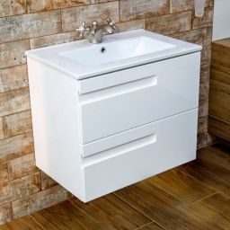 LaVita Floryda 60 szafka 60x39,5 cm podumywalkowa wisząca biała