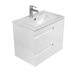 LaVita Floryda 60 szafka 60x39,5 cm podumywalkowa wisząca biała