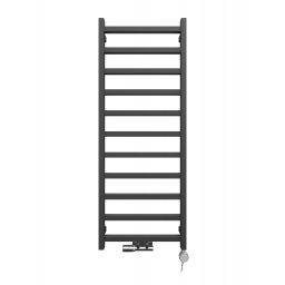 LaVita Lungo grzejnik łazienkowy dekoracyjny 96x50 cm szary