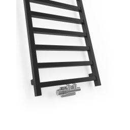 LaVita Lungo grzejnik łazienkowy dekoracyjny 132x50 cm czarny