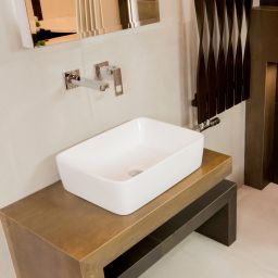 LaVita Luneza Grande umywalka 52x41 cm prostokątna nablatowa biała