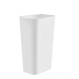 LaVita Iva umywalka 38,5x50x86 cm wolnostojąca biały połysk