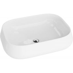 LaVita Pastel umywalka 52,5x38,5 cm nablatowa biały połysk