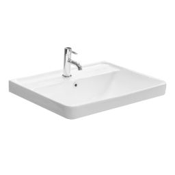 LaVita Nevada umywalka 60,5x47,5 cm prostokątna meblowa-wpuszczana biała