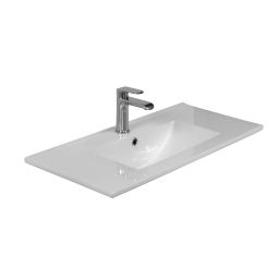 LaVita Floryda 80 umywalka 82x40,5 cm meblowa biały połysk