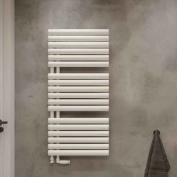 Luxrad Flag Bis grzejnik łazienkowy dekoracyjny 81,6x50 cm grafit FLA08160500S007