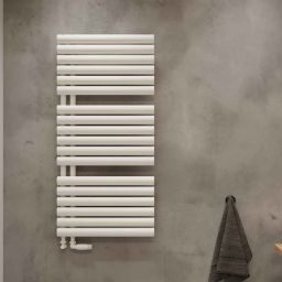 Luxrad Flag Bis grzejnik łazienkowy dekoracyjny 81,6x50 cm czarny FLA08160500S040