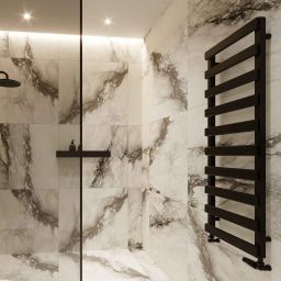 Luxrad Scala New grzejnik łazienkowy dekoracyjny 123x50 cm grafit SCN12300500S007