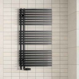 Luxrad Typ E grzejnik łazienkowy dekoracyjny 88,3x50 cm grafit TPE08830500S007