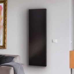 Luxrad V-line grzejnik dekoracyjny 180x50 cm podłączenie dolne czarny VLI18005009005MATZDC