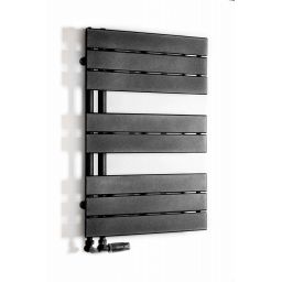 Luxrad Atakama grzejnik łazienkowy dekoracyjny 119,5x50 cm czarny ATA11950500S040