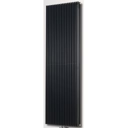 Luxrad Aurora Podwójna grzejnik dekoracyjny 200x54 cm podłączenie dolne antracyt AURP20005407016ZDC