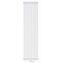 Luxrad Columnus 2 grzejnik dekoracyjny 180x29 cm podłączenie dolne biały COL2180002909016ZDC